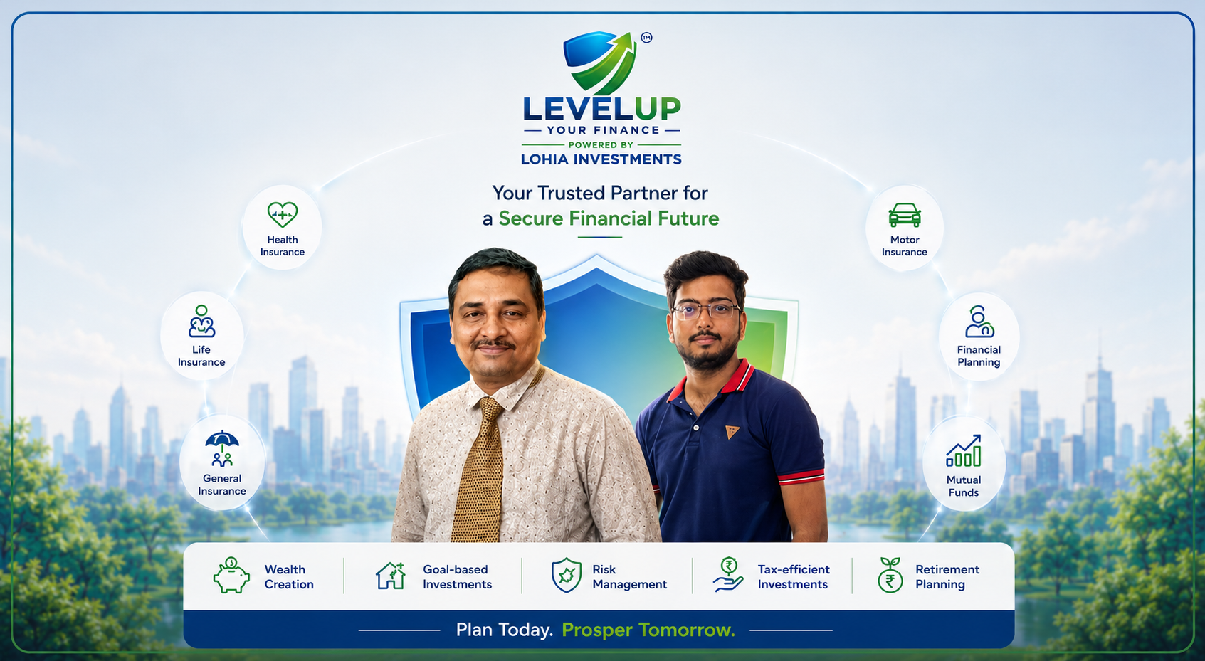 Level Up Your Finance powered by Lohia Investments — Your trusted partner for a secure financial future